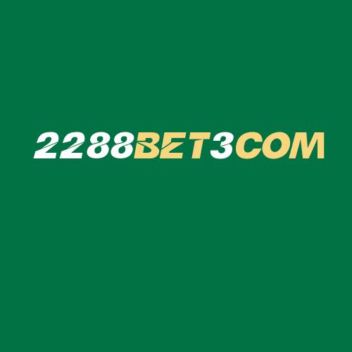 Logo da 2288BET3COM