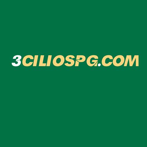 Logo da 3CILIOSPG