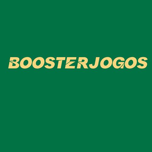 Logo da BOOSTERJOGOS