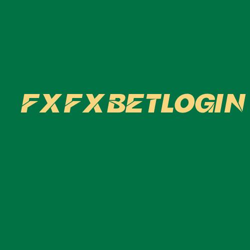 Logo da FXFXBETLOGIN