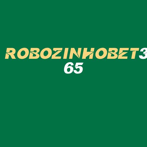 Logo da ROBOZINHOBET365